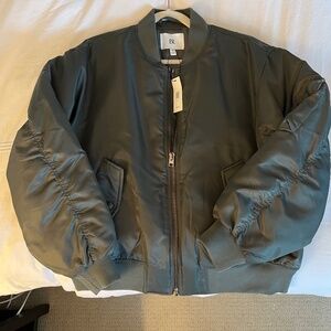 Banana Republic insulated bomber jacket NWT